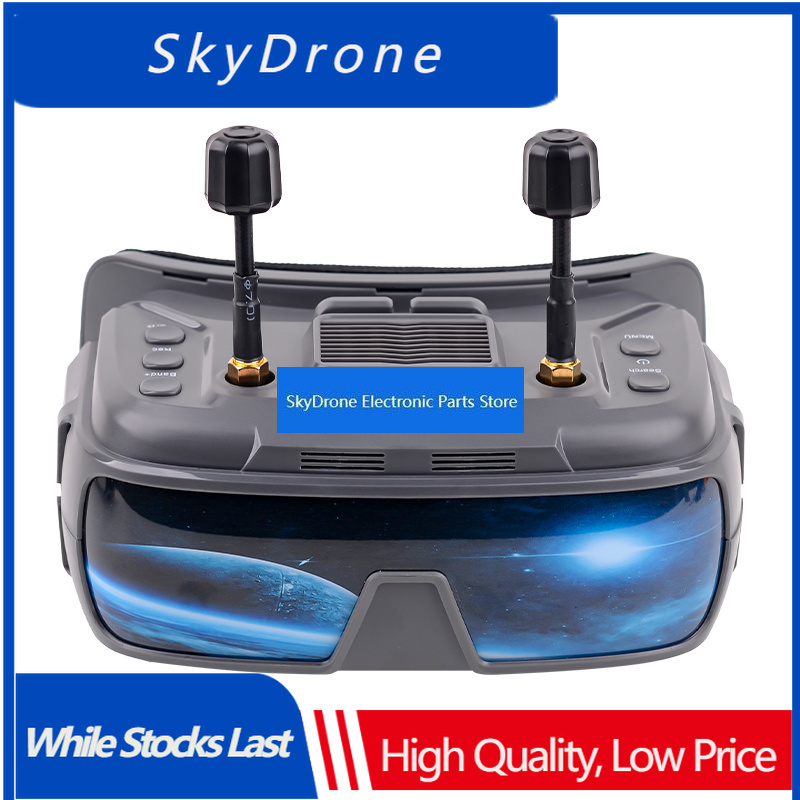 Drone Racing Goggles - Lunettes FPV SkyDElVR200 3,5 pouces 5,8G