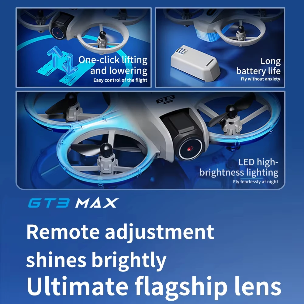 Drone Racing Camera - Drone GPS à flux optique GT3