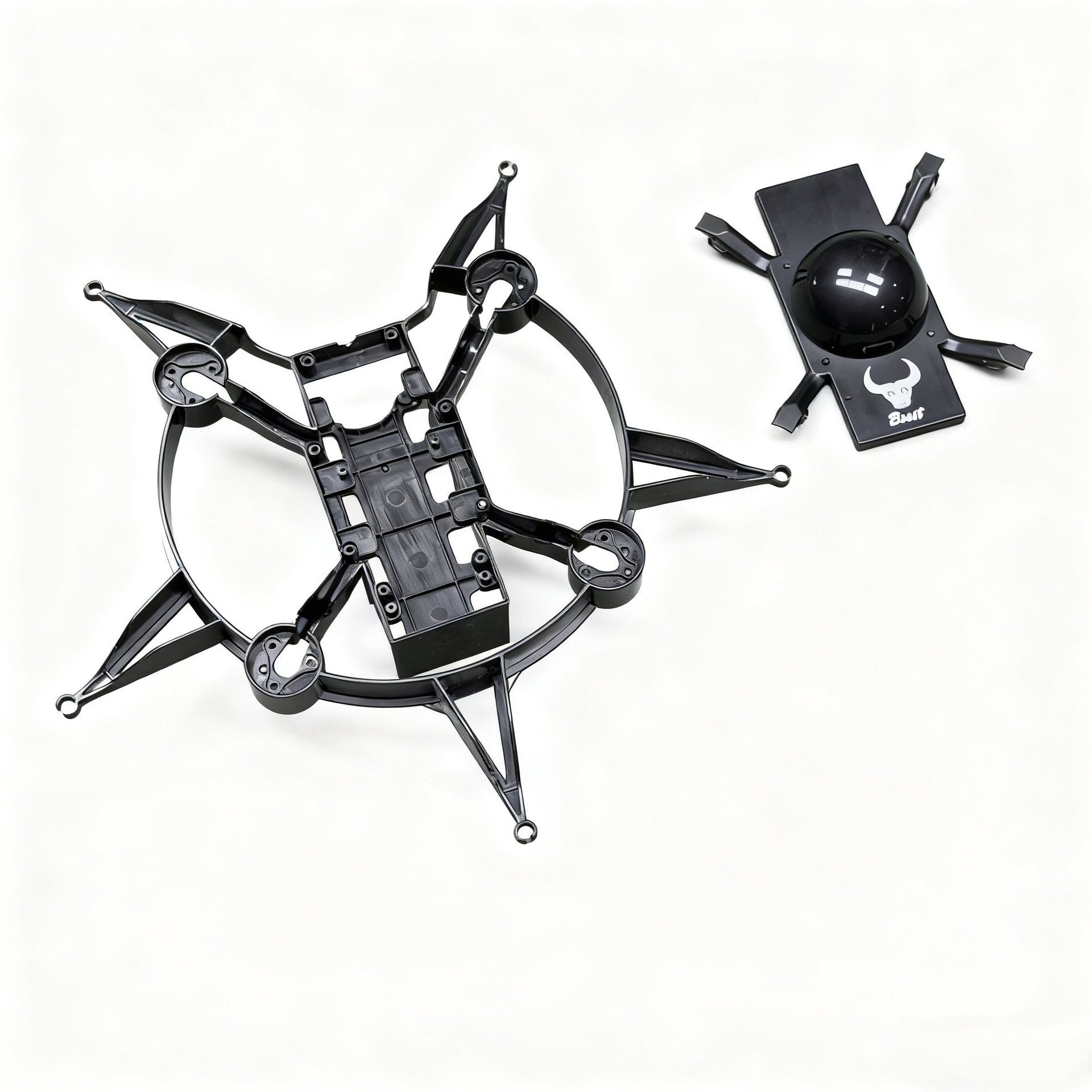 Drone Racing Gate - Coque supérieure et inférieure du corps