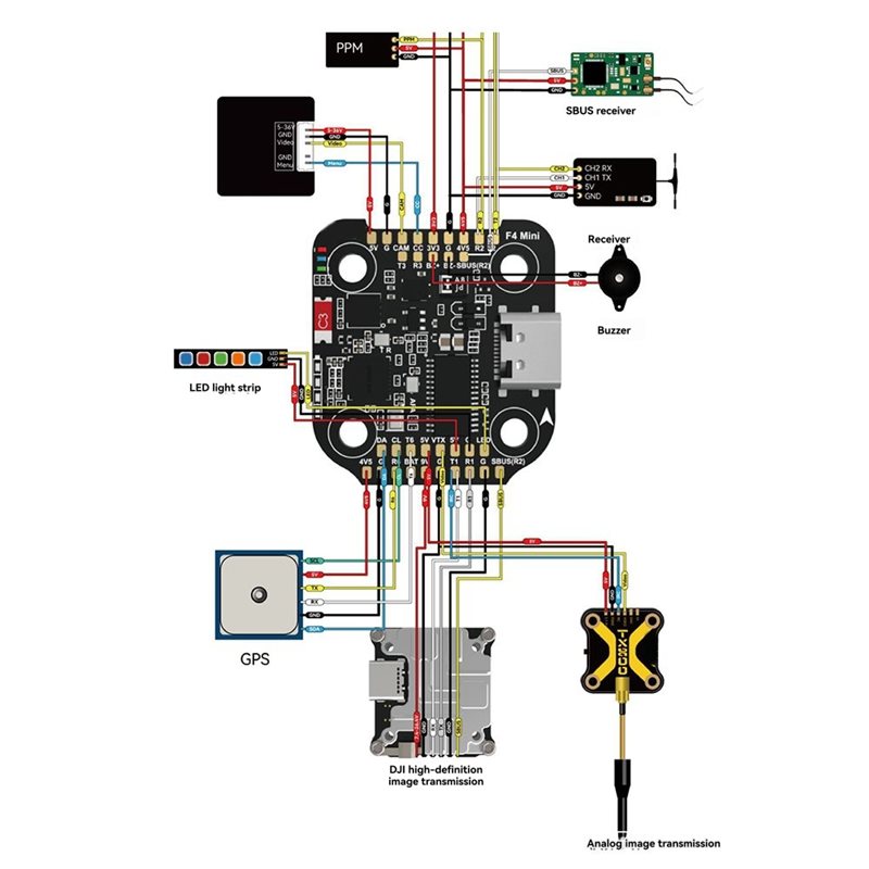 B92B pour contrôleur de vol Sp - Drone Racing Flight Controller avis et prix