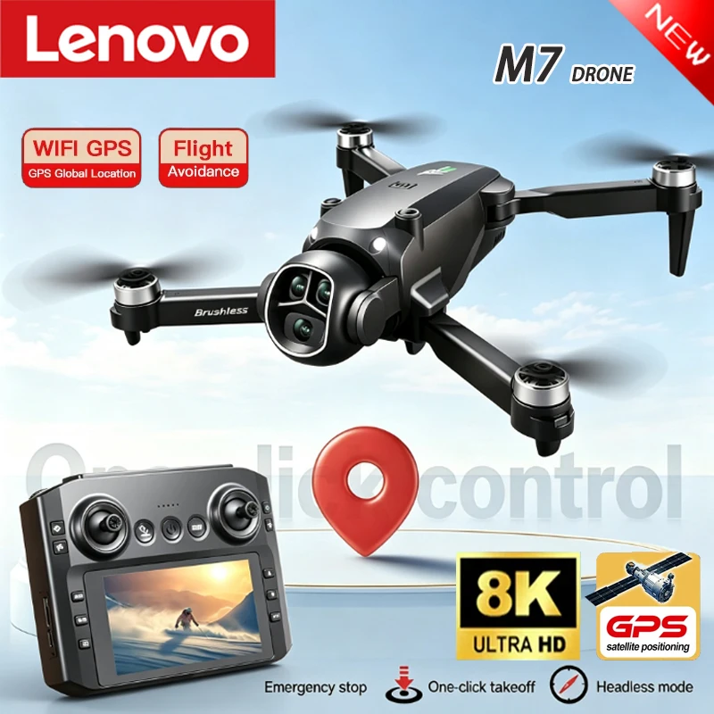 Drone GPS Lenovo à trois camér - Drone Racing Camera avis et prix
