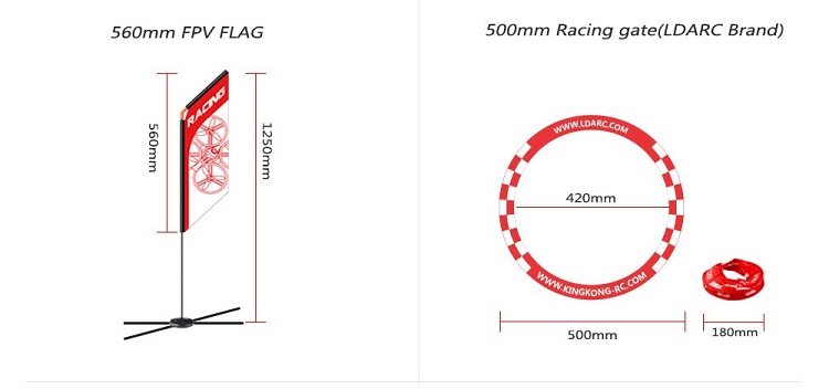 Pièces de rechange pour mini a - Drone Racing Gate avis et prix